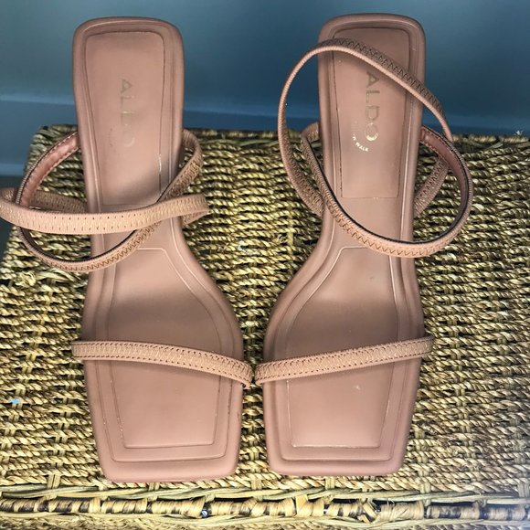 ALDO "Okurra" Strappy Heel | Brown | Size 7.5 🤎 - Picture 6 of 9